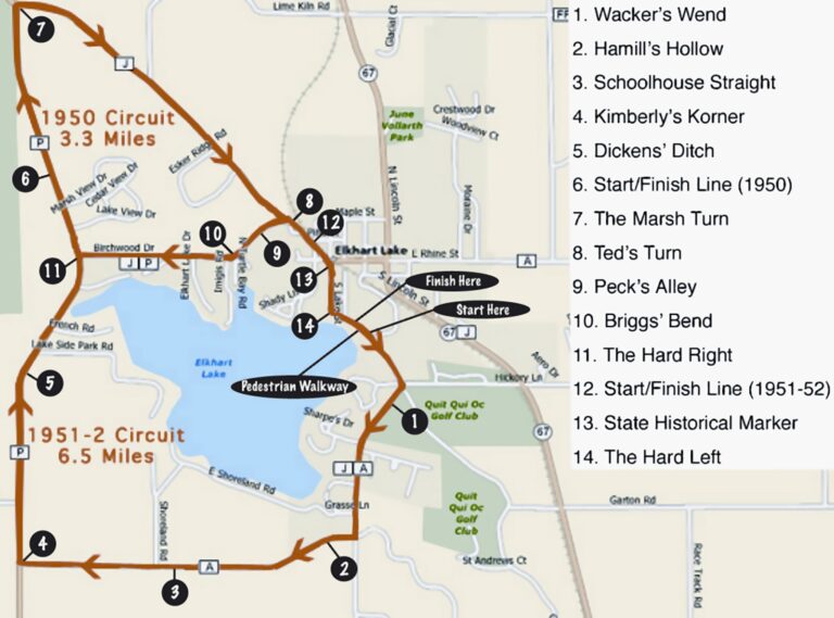 Elkhart Lake Historic Race Circuit Elkhart Lake, WI